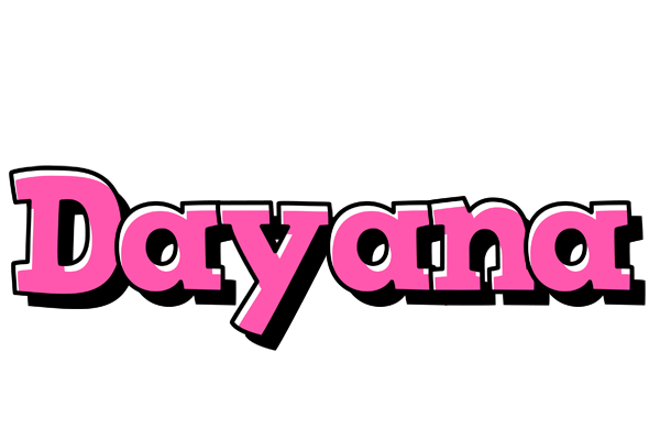 Dayana girlish logo