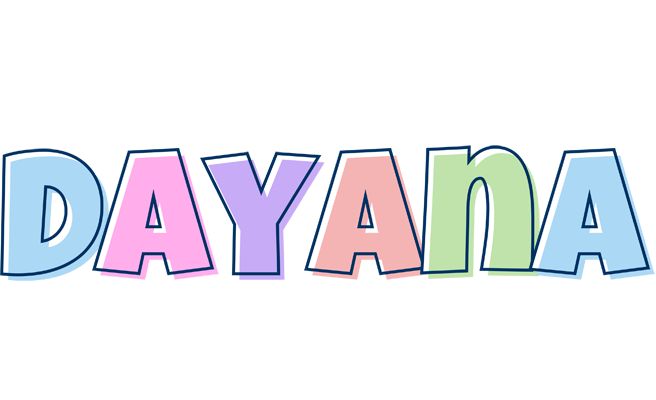 Dayana pastel logo