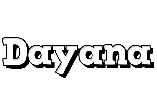 Dayana snowing logo