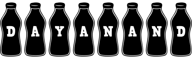Dayanand bottle logo