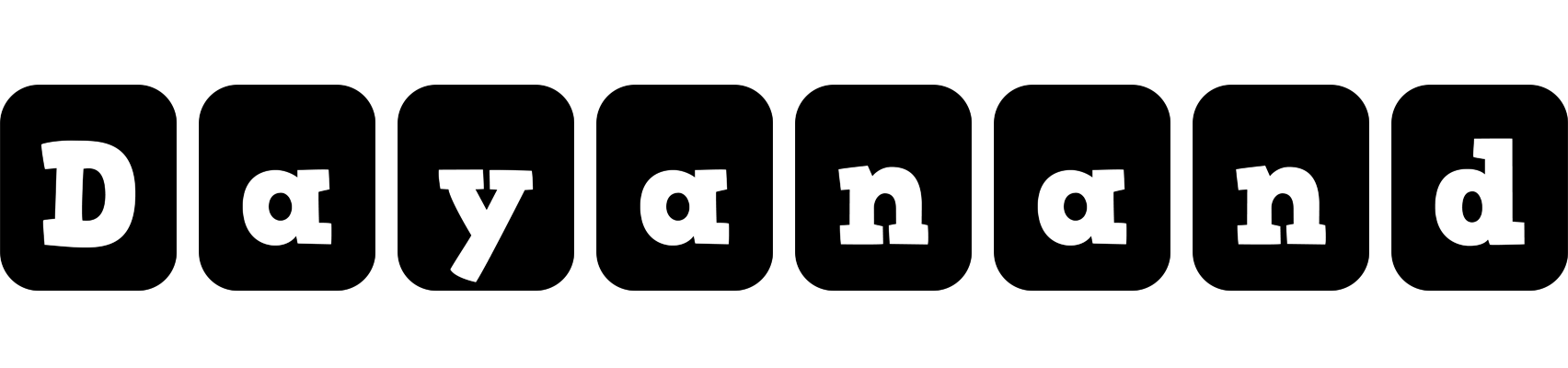 Dayanand box logo