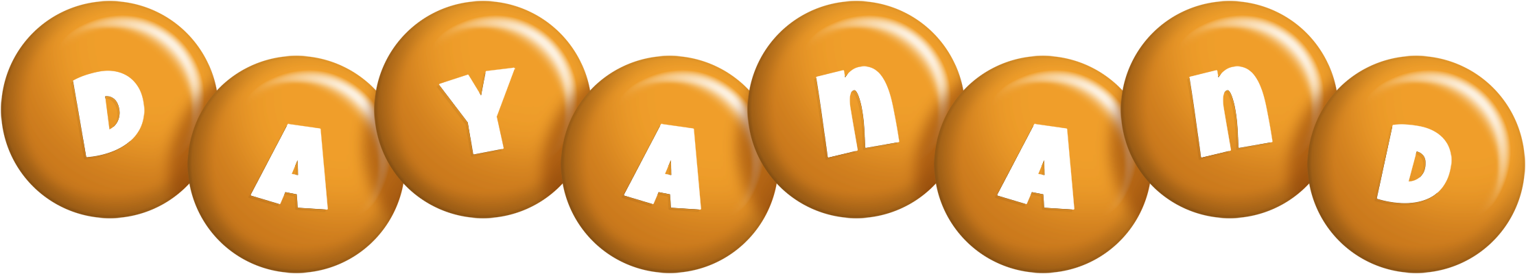 Dayanand candy-orange logo
