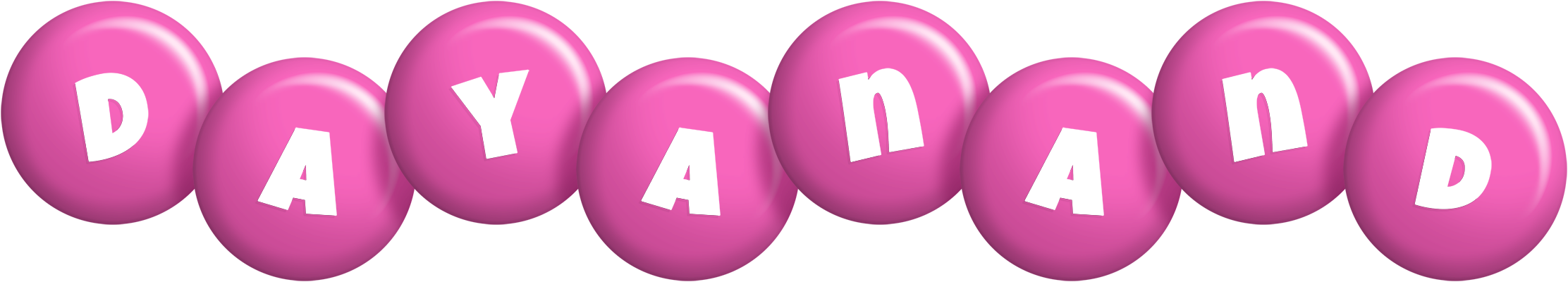 Dayanand candy-pink logo