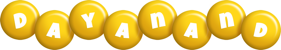 Dayanand candy-yellow logo