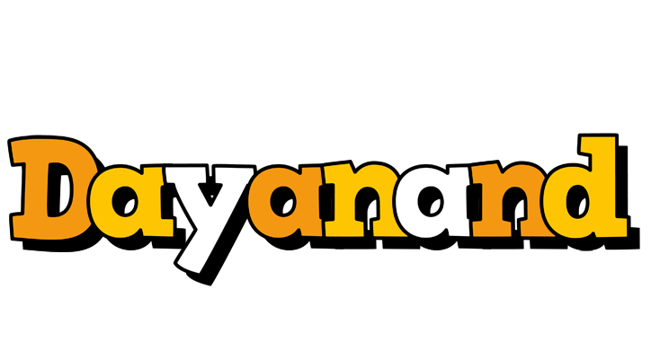 Dayanand cartoon logo