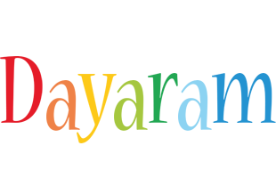 Dayaram birthday logo