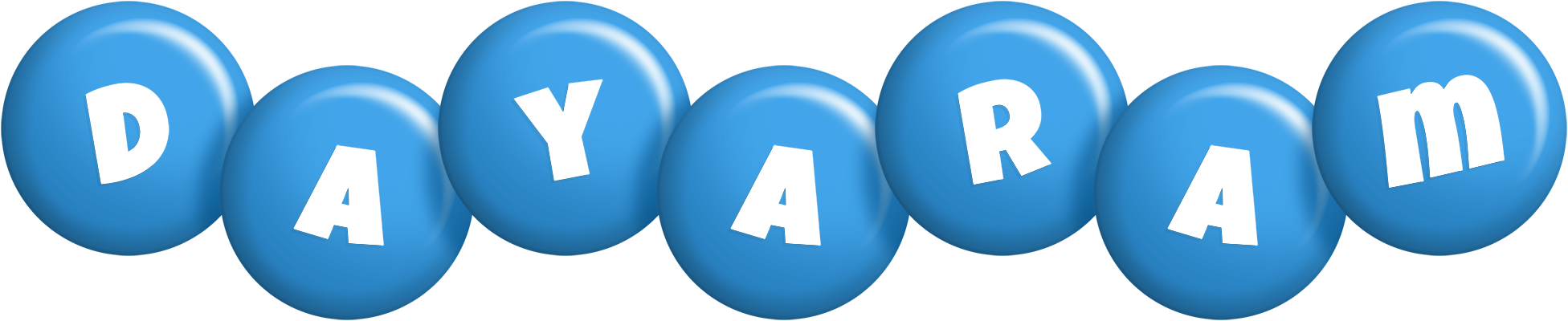 Dayaram candy-blue logo