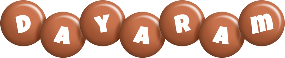 Dayaram candy-brown logo
