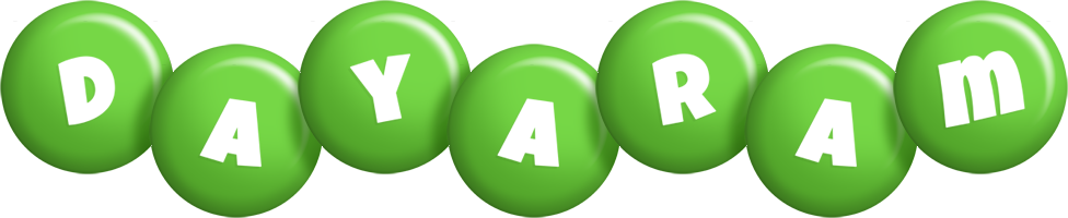 Dayaram candy-green logo