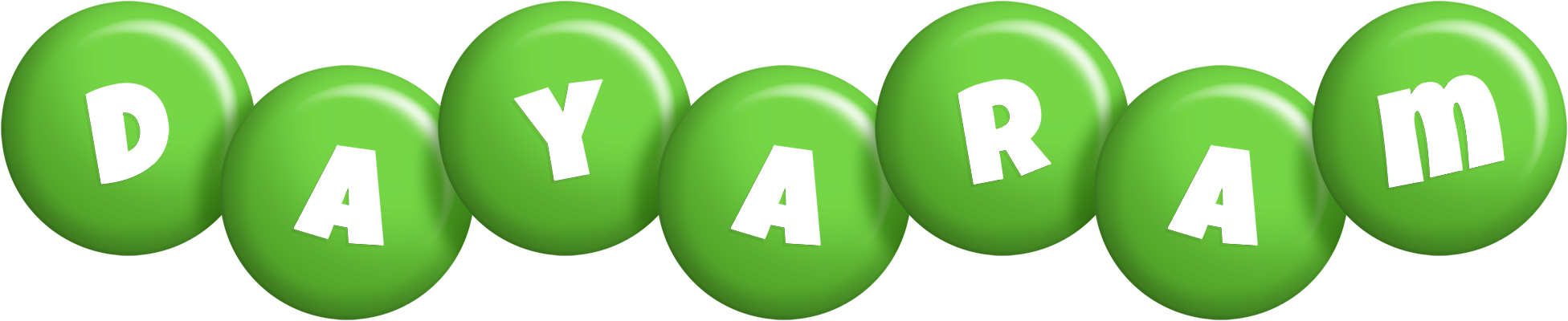Dayaram candy-green logo