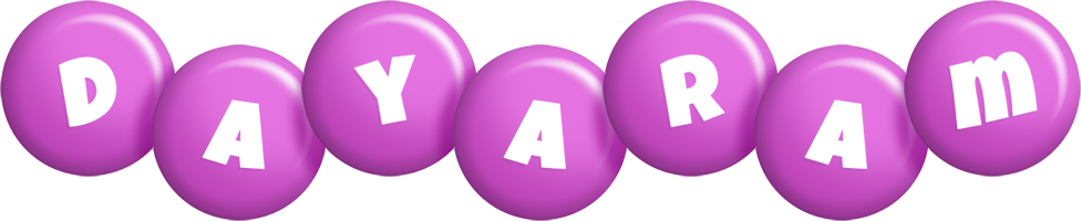 Dayaram candy-purple logo