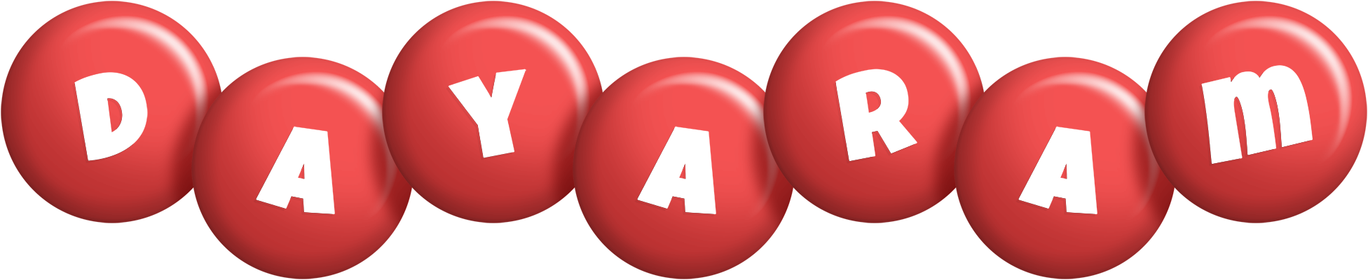 Dayaram candy-red logo