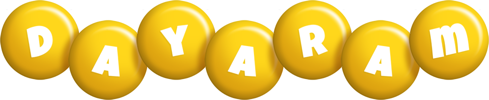 Dayaram candy-yellow logo