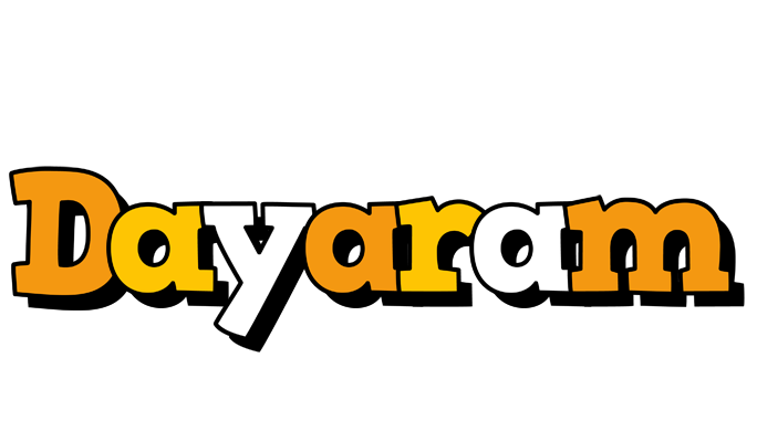 Dayaram cartoon logo