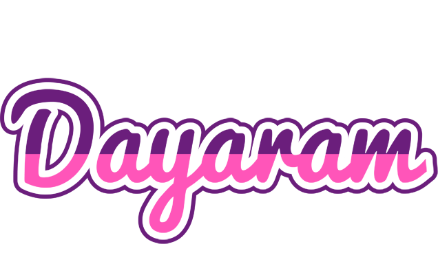 Dayaram cheerful logo