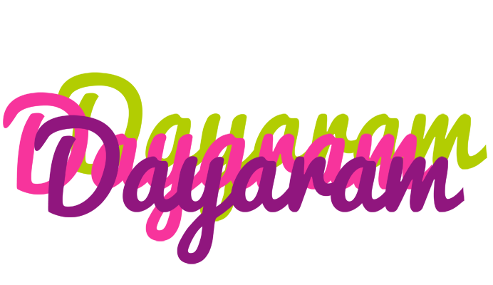 Dayaram flowers logo
