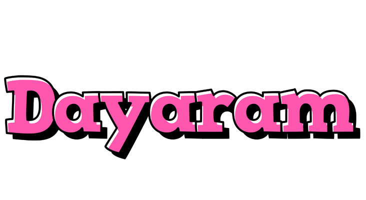 Dayaram girlish logo