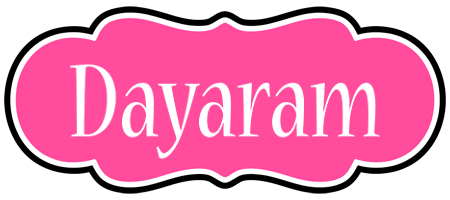 Dayaram invitation logo