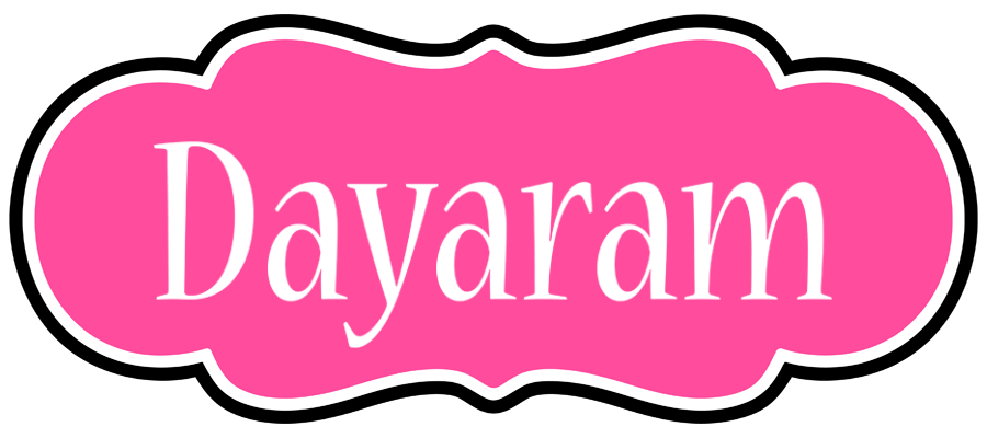 Dayaram invitation logo