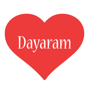 Dayaram love logo