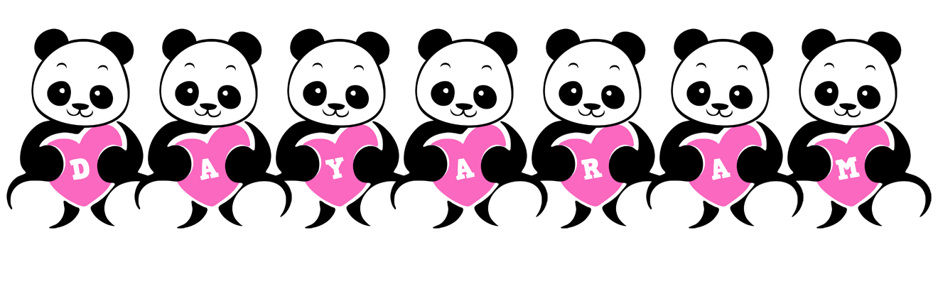 Dayaram love-panda logo