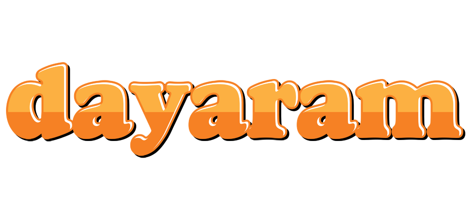 Dayaram orange logo