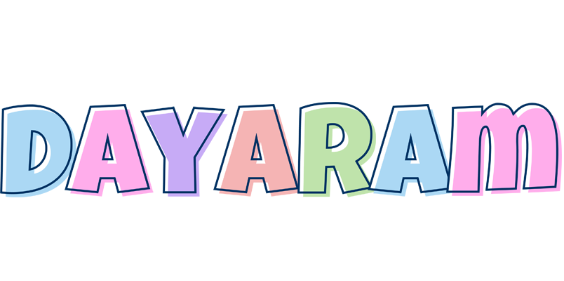 Dayaram pastel logo