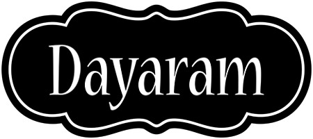Dayaram welcome logo