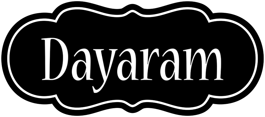 Dayaram welcome logo