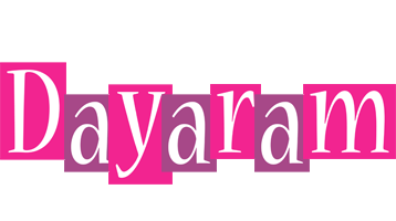 Dayaram whine logo