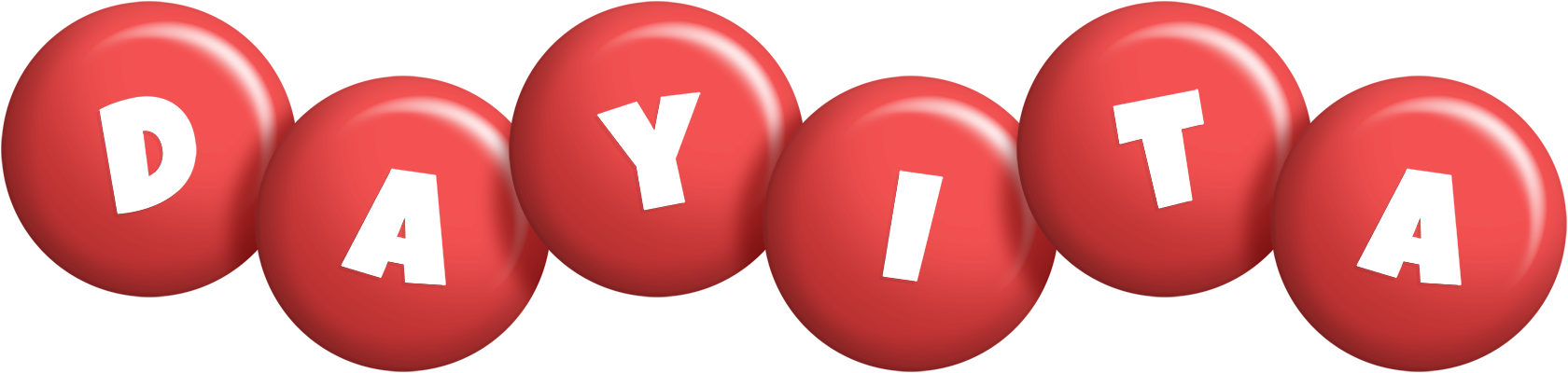 Dayita candy-red logo