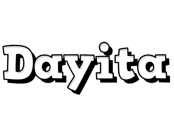 Dayita snowing logo