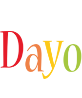 Dayo birthday logo