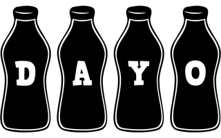 Dayo bottle logo