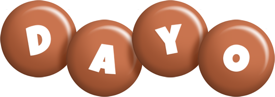 Dayo candy-brown logo