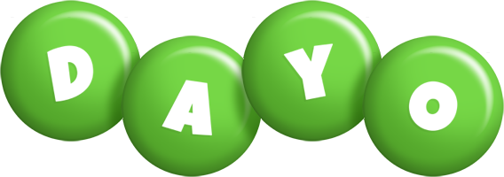 Dayo candy-green logo