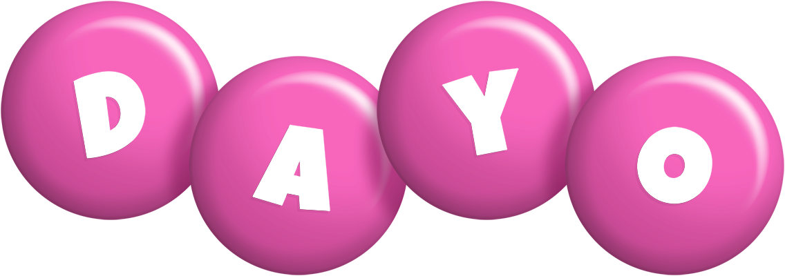 Dayo candy-pink logo