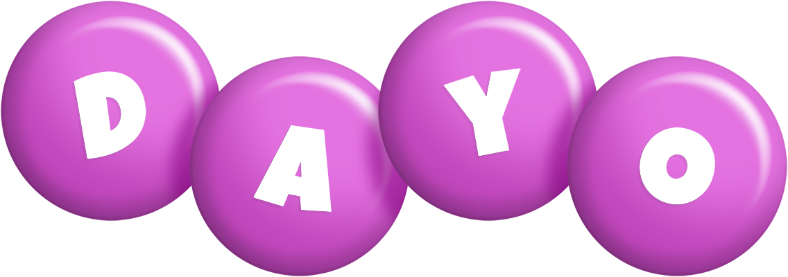 Dayo candy-purple logo