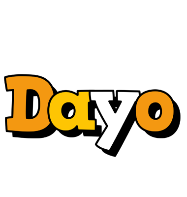 Dayo cartoon logo