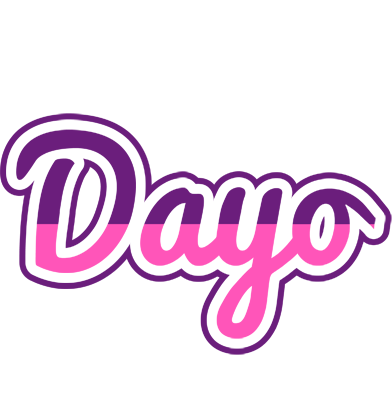 Dayo cheerful logo