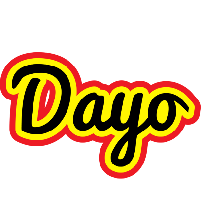 Dayo flaming logo