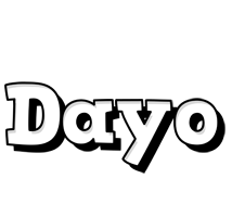 Dayo snowing logo