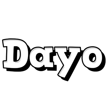 Dayo snowing logo