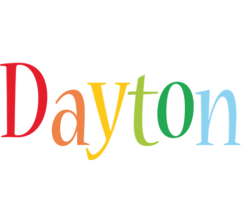 Dayton birthday logo