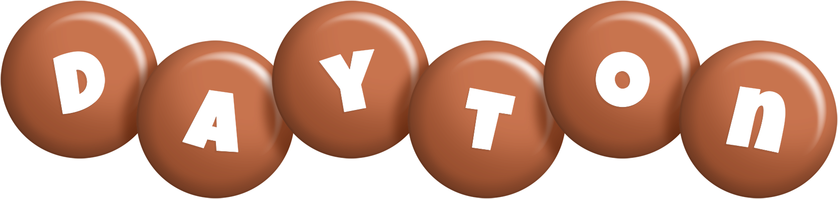 Dayton candy-brown logo