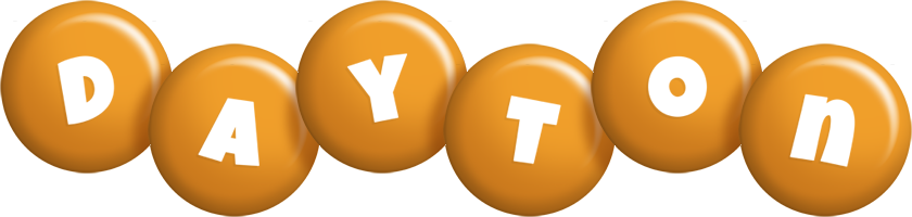 Dayton candy-orange logo