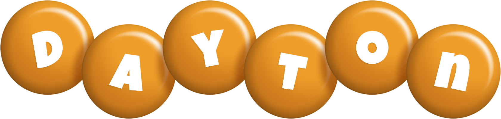 Dayton candy-orange logo