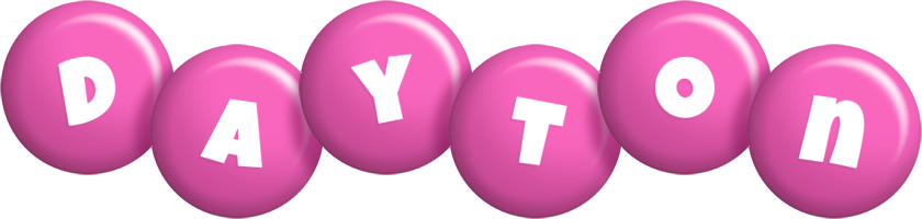 Dayton candy-pink logo