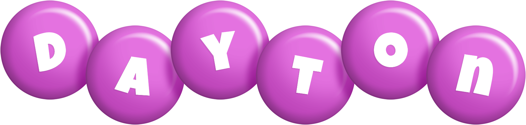 Dayton candy-purple logo
