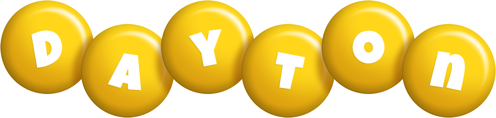 Dayton candy-yellow logo